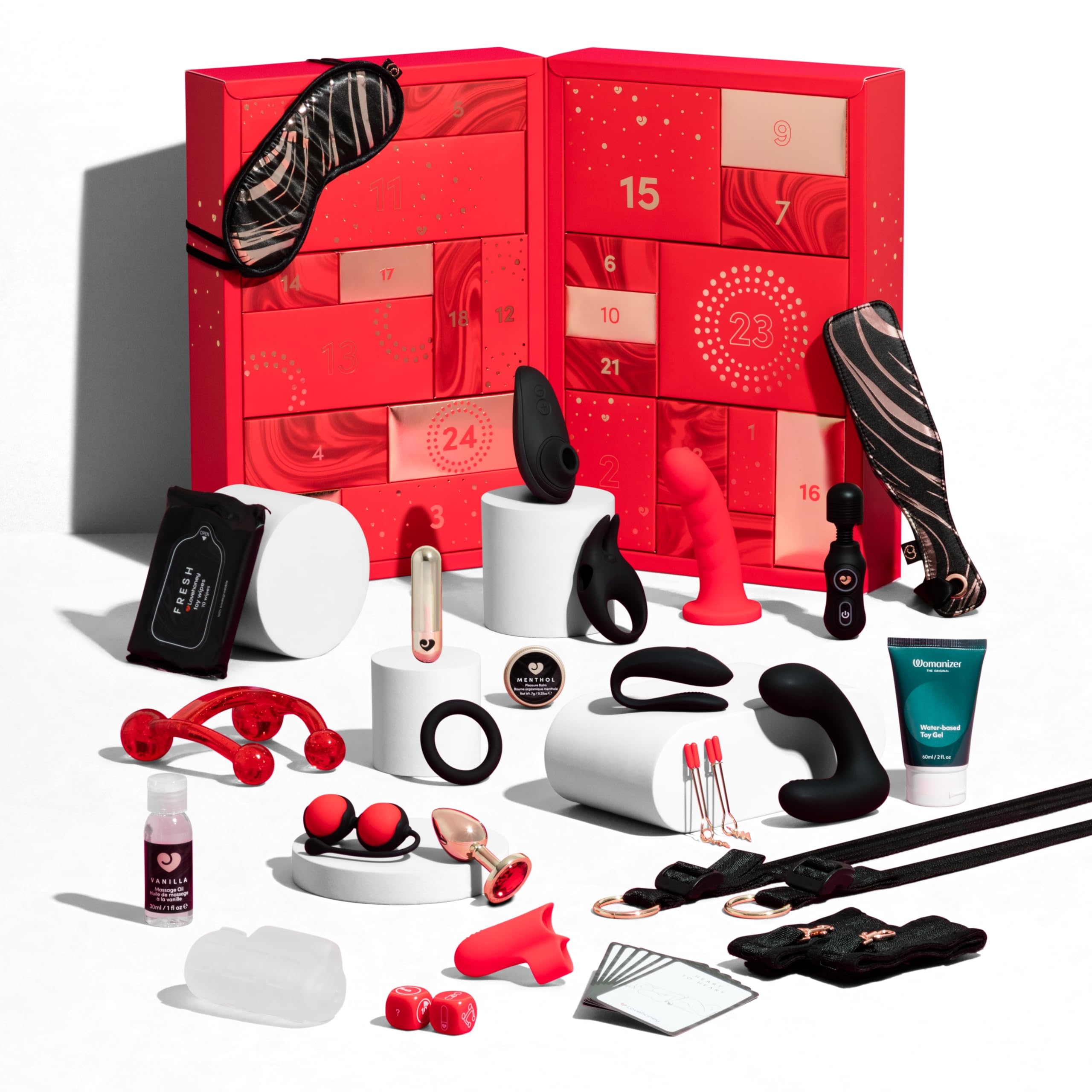 Womanizer Calendrier De L Avent 2024 Coffret Cadeau 24 Jours De Jouets Sexuels Pour Couples Jouets rotiques Pour Adultes Hommes Femmes Et Couples D une Valeur De Plus De 335 